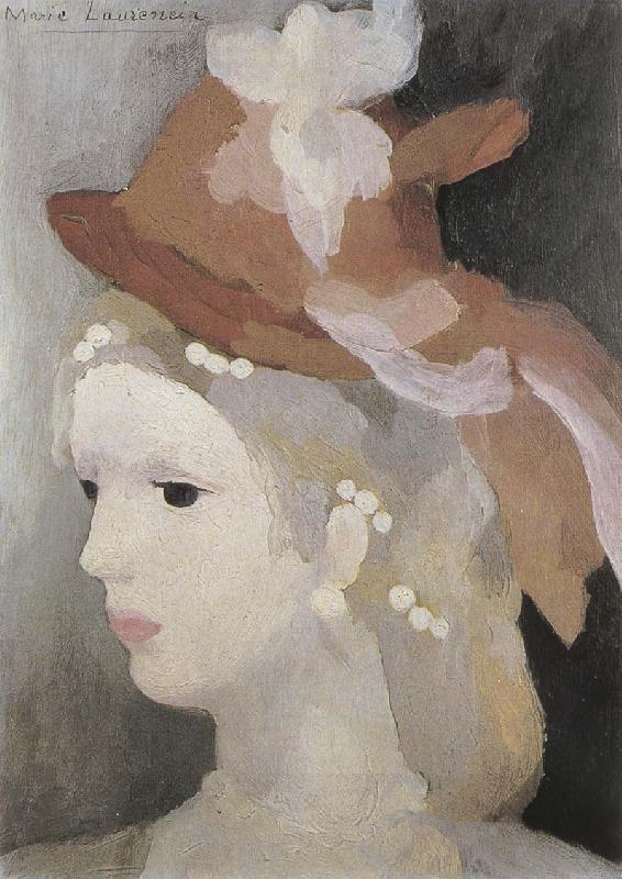 Marie Laurencin Woman wearing the pearl oil painting picture